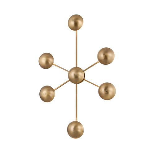 Giovanni LED Wall Sconce in Patina Brass (67|B1035-PBR)