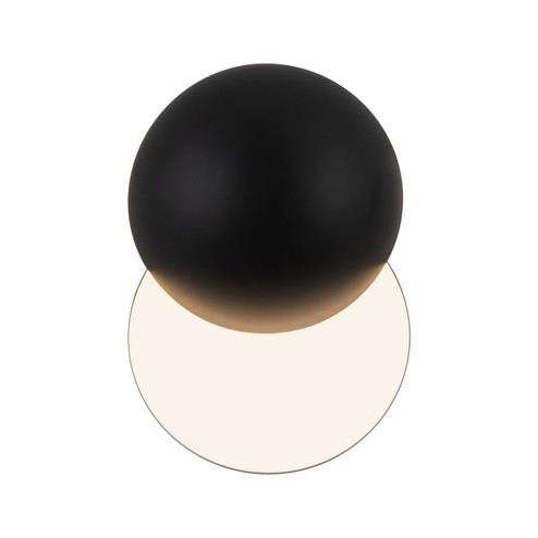 Void LED Wall Sconce in Black (347|WS23212-BK)