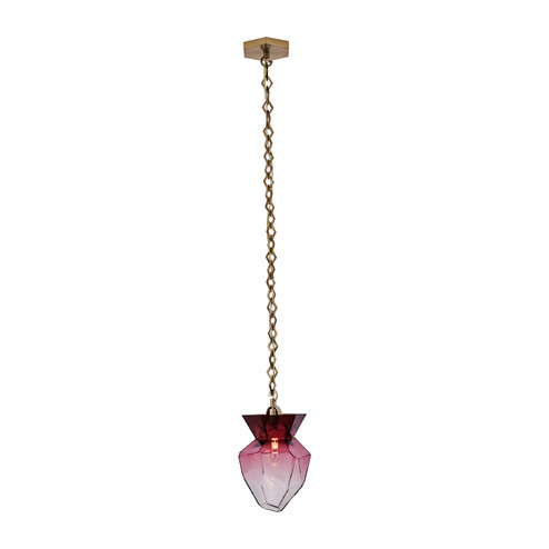Bolsa One Light Pendant in Winter Brass (33|528312WB)