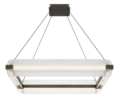 Neoness LED Chandelier in Weathered Brass (40|50053-025)
