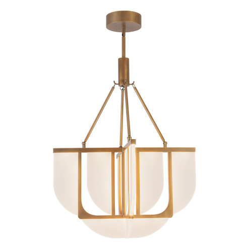 Anders LED Chandelier in Vintage Brass (452|CH336424VB-UNV)