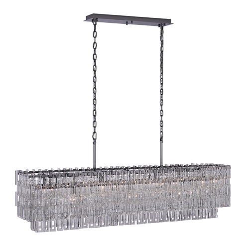 Catene Seven Light Linear Pendant in Chrome (238|047161-010-FR001)