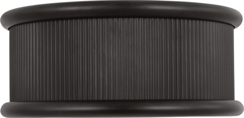 Ritz Three Light Flush Mount in Aged Iroged Iron (454|PCF1033AI)