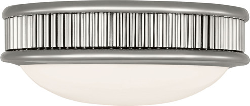 Ritz LED Flush Mount in Polished Nickel/Polished Nickel (454|PCF1011PN)