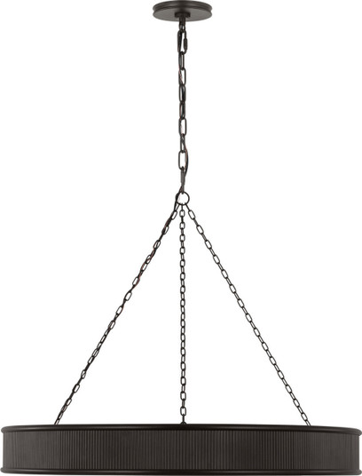 Ritz Ten Light Chandelier in Aged Iron | Aged Iron (454|PCC10110AI)
