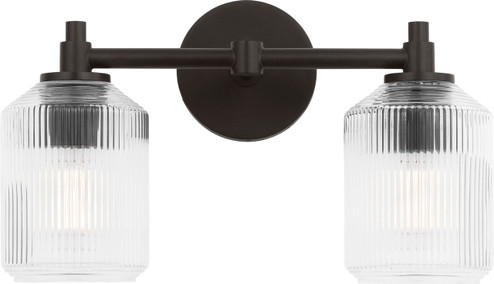 Barstow Two Light Bath in Aged Iron | Aged Iron (454|CV1092AI)