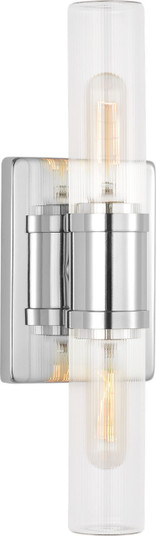 Keaton Two Light Vanity in Chrome | Chrome (454|4465002CF-05)