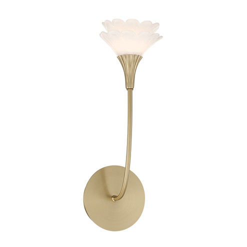 Florena One Light Wall Sconce in Noble Brass (51|9-5081-1-127)