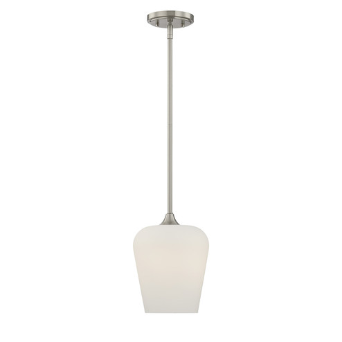 Octave One Light Pendant in Satin Nickel (51|7-6036-1-SN)