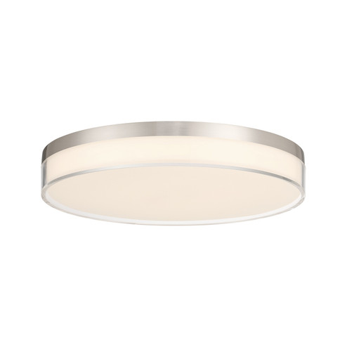 Clarion LED Flush Mount in Satin Nickel (51|6-4444-13-SN)