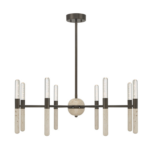 Linden LED Chandelier in Mediterranean Bronze (51|1-9716-8-15)