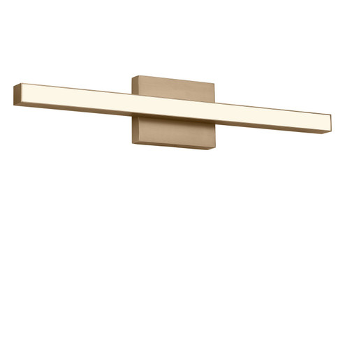 Marque LED Vanity in Satin Brass (1|GLV1681SB-L)