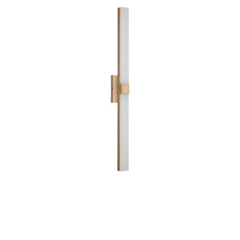 Fentress LED Vanity in Satin Brass (1|GLV1652SB-L)