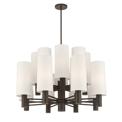 Draxen 16 Light Chandelier in Dark Bronze (7|10286-860)