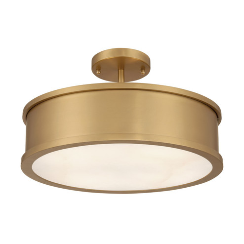 Wynn Four Light Semi-Flush Mount in Legacy Brass (29|N2354-732)