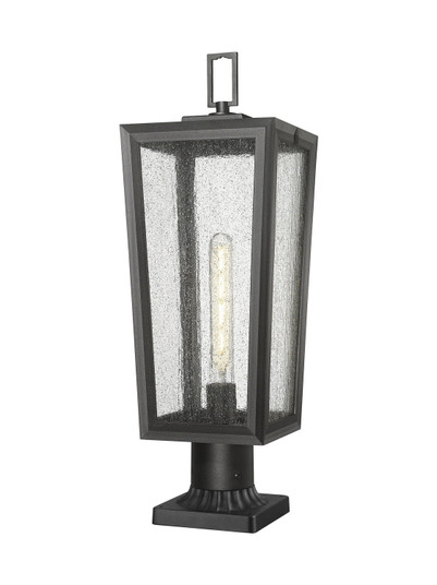 Madison One Light Outdoor Post Lantern in Matte Black (405|9952-1PLT-BK-23-SDY)