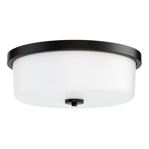 Fuller Three Light Flush Mount in Black (16|5693WTBK)
