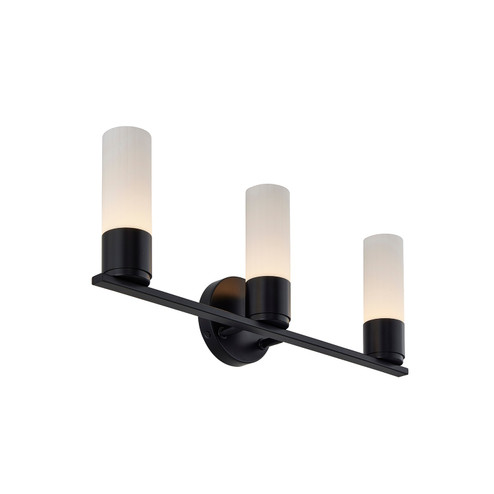 Fusion LED Bath Bar in Matte Black (102|FSN-8373-OPAL-MBLK)
