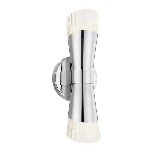 Fusion LED Wall Sconce in Polished Chrome (102|FSN-8002-CLFT-CROM)