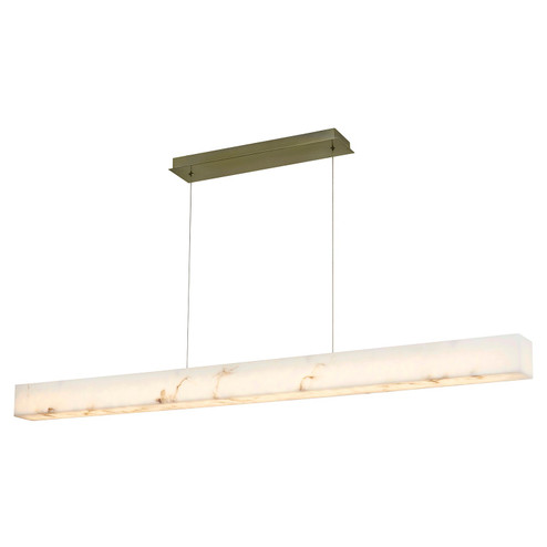 Lumenaria LED Linear Pendant in Brushed Brass (102|FAL-8237-BRSS)