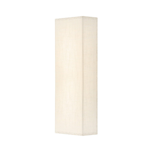 Textile LED Wall Sconce in Cream Linen Fabric (102|FAB-5410-CREM)