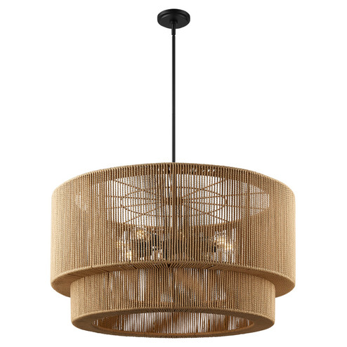 Eco Eight Light Pendant in Matte Black (102|ECO-8304-MBLK)