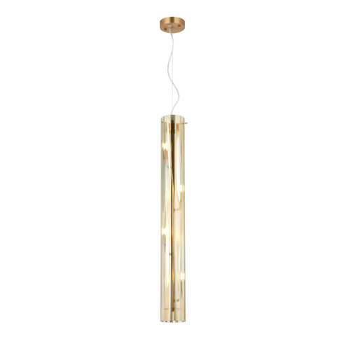Chroman Empire Four Light Pendant in Satin Gold (137|1070P04SG)