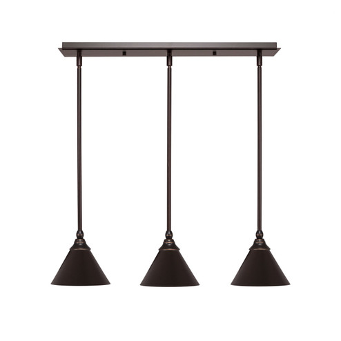 Any Three Light Linear Pendalier in Dark Granite (200|25-DG-421)
