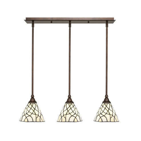 Any Three Light Linear Pendalier in Bronze (200|25-BRZ-9115)