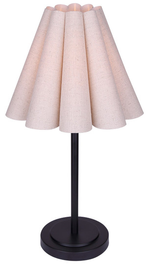 Iris One Light Table Lamp in Matte Black (387|ITL1239A23BK)