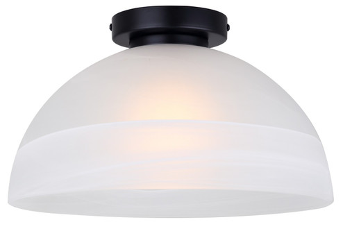 Marek One Light Flush Mount in Matte Black (387|IFM2260B13BK)