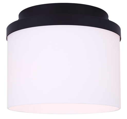 Britton One Light Flush Mount in Matte Black (387|IFM1234A09BK-FO)