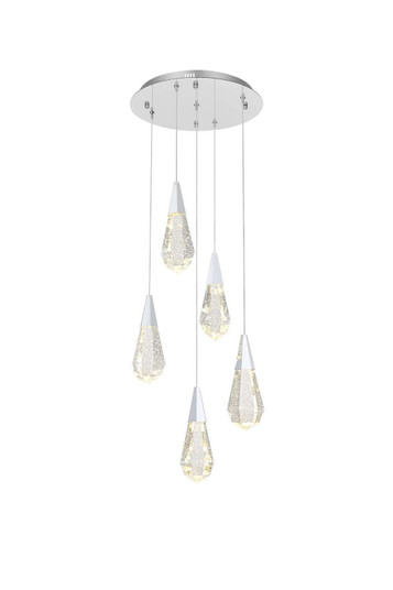 Amora LED Pendant in Chrome (173|1013D16C-02CR)