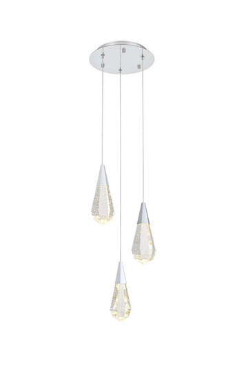 Amora LED Pendant in Chrome (173|1013D12C-02CR)