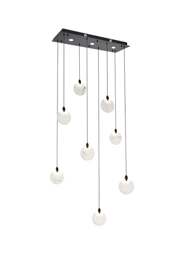 Avery LED Pendant in Black (173|1012D36BK-11ST)
