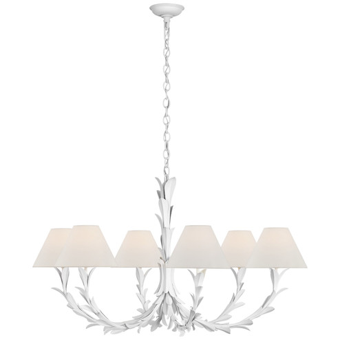 Provenz LED Chandelier in Plaster White (268|CHC 5382PW-L)