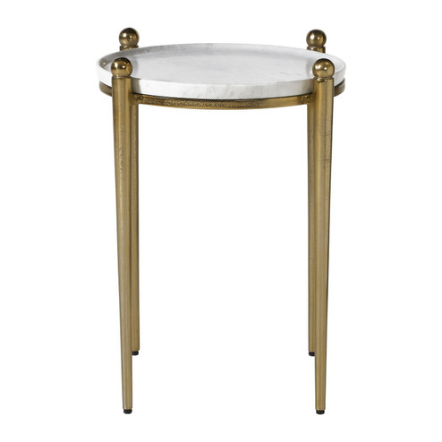 Nahunta Accent Table in Antique Brass (52|51170)