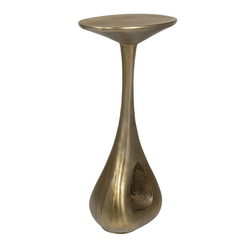 Tolstoy Accent Table in Antique Brass (52|50642)