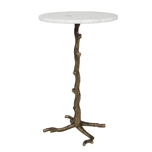 Calais Accent Table in Antique Brass (52|50607)