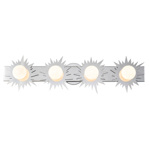 Soleil Four Light Vanity in Polished Chrome (175|BB90417PC-4)