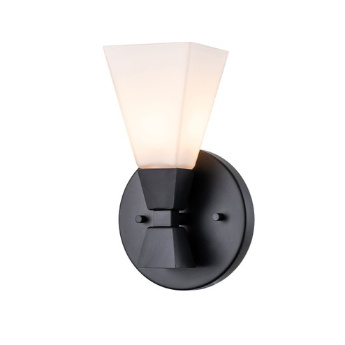 Bowtie One Light Bath in Matte Black (175|BB1004MB-1)