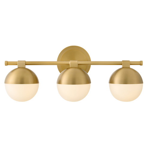Bowie LED Vanity in Lacquered Brass (13|54563LCB)