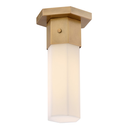 Facet LED Flush Mount in Heritage Brass (13|46992HB)
