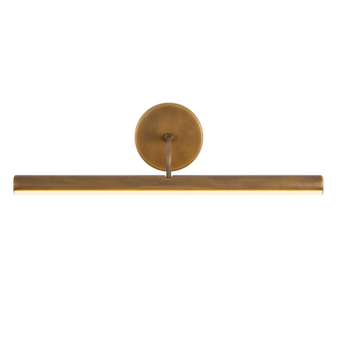 Slender LED Wall/Picture Light in Vintage Brass (347|PL23118-VB)