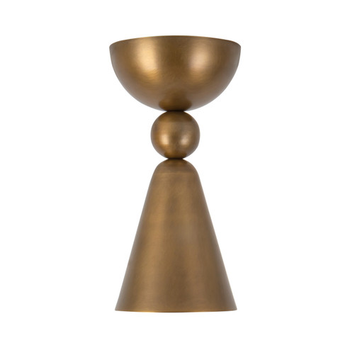 Murphy One Light Flush Mount in Vintage Brass (452|SF318804VB)