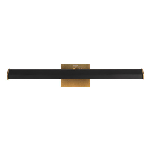 Gemma LED Wall/Picture Light in Vintage Brass/Matte Black (452|PL339721VBMB)
