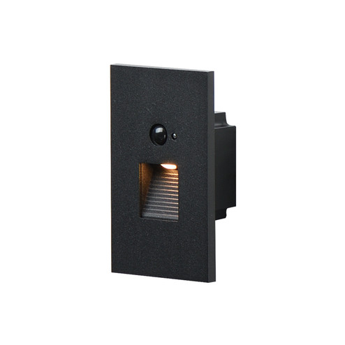 Path LED Path Step Light with Motion Sensor in Black (16|58102BK/MSP)