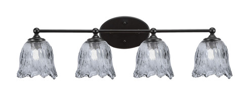Capri Four Light Bath Bar in Matte Black (200|5914-MB-4232)