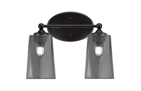 Capri Two Light Bath Bar in Matte Black (200|5912-MB-262)