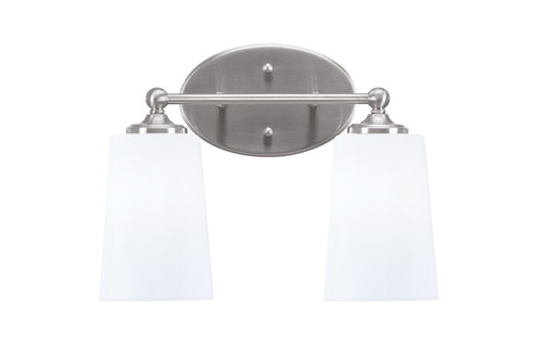 Capri Two Light Bath Bar in Brushed Nickel (200|5912-BN-261)